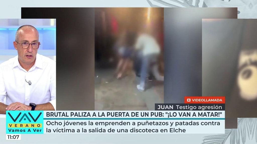 Un testigo de la brutal paliza a un hombre en Elche, arroja luz sobre lo sucedido: "Los porteros dijeron que no era su problema"