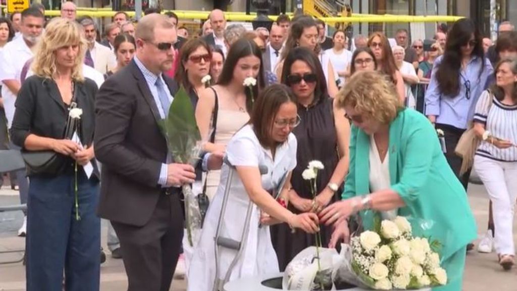 Homenaje en Barcelona a las víctimas de los atentados yihadistas del 17A