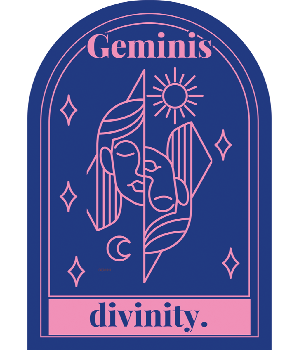 La carta del tarot de Géminis