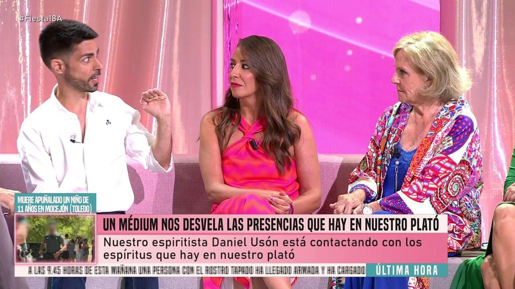 Paloma Barrientos recibe un mensaje de su madre y su abuela