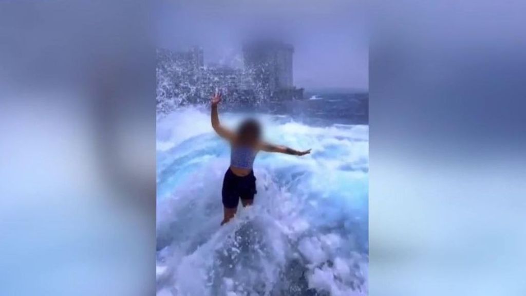 Arrastrada por una ola al hacerse una foto: qué son y cómo se forman las peligrosas 'olas fantasma'