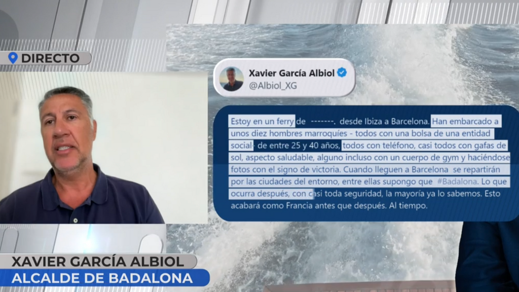 Albiol se enfrenta a Yolanda Díaz tras criticar su tuit sobre inmigración: "Que tome medidas, a parte de insultarme"