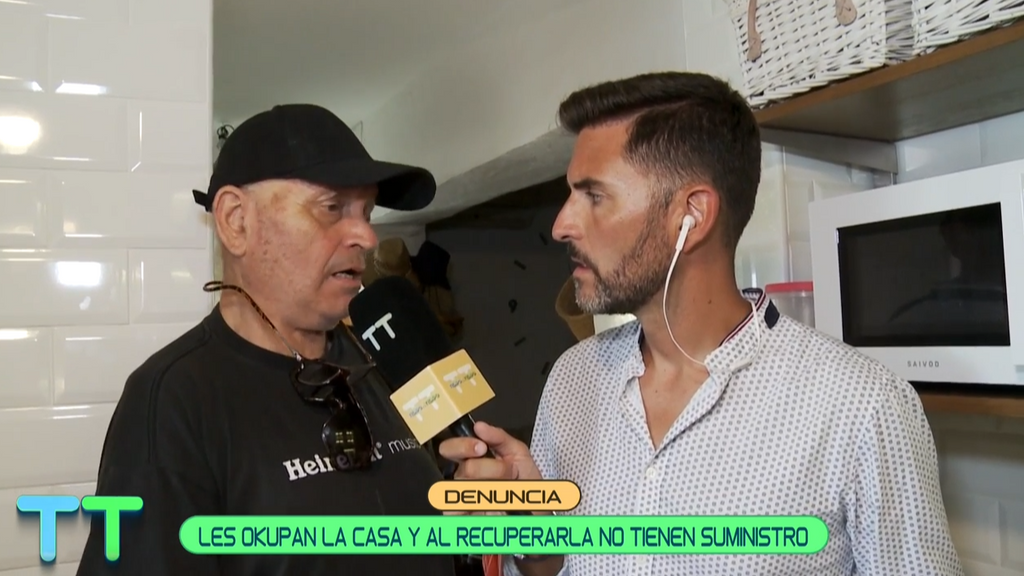 Les okupan la casa y al recuperarla no tienen suministro: "Estamos así desde hace dos meses"