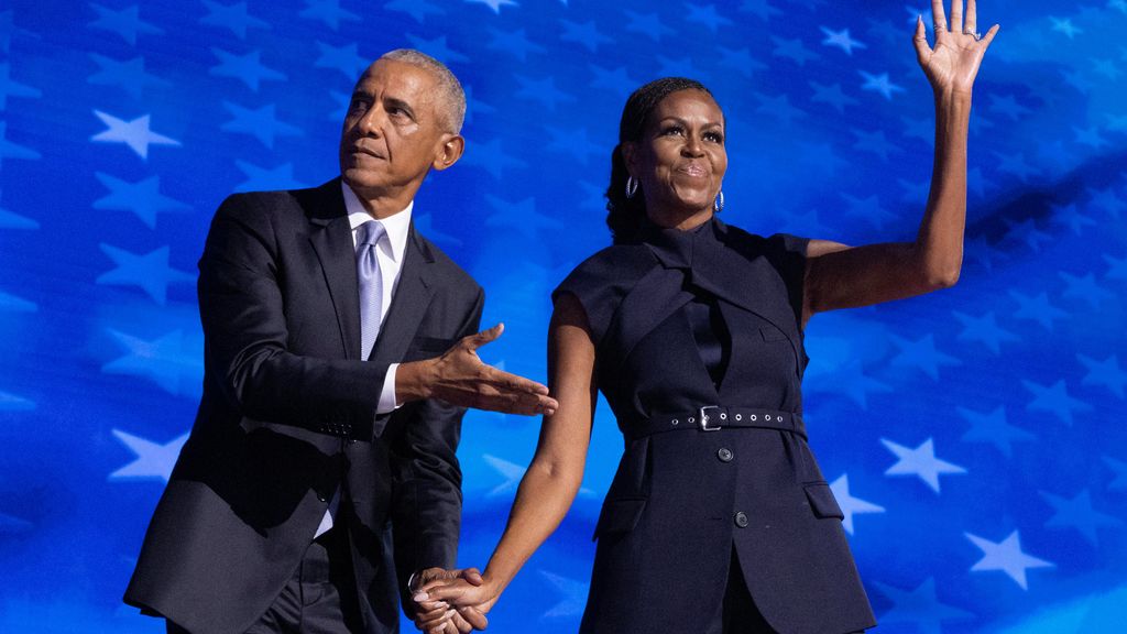 Barack y Michelle Obama apoyan la candidatura de Kamala Harris