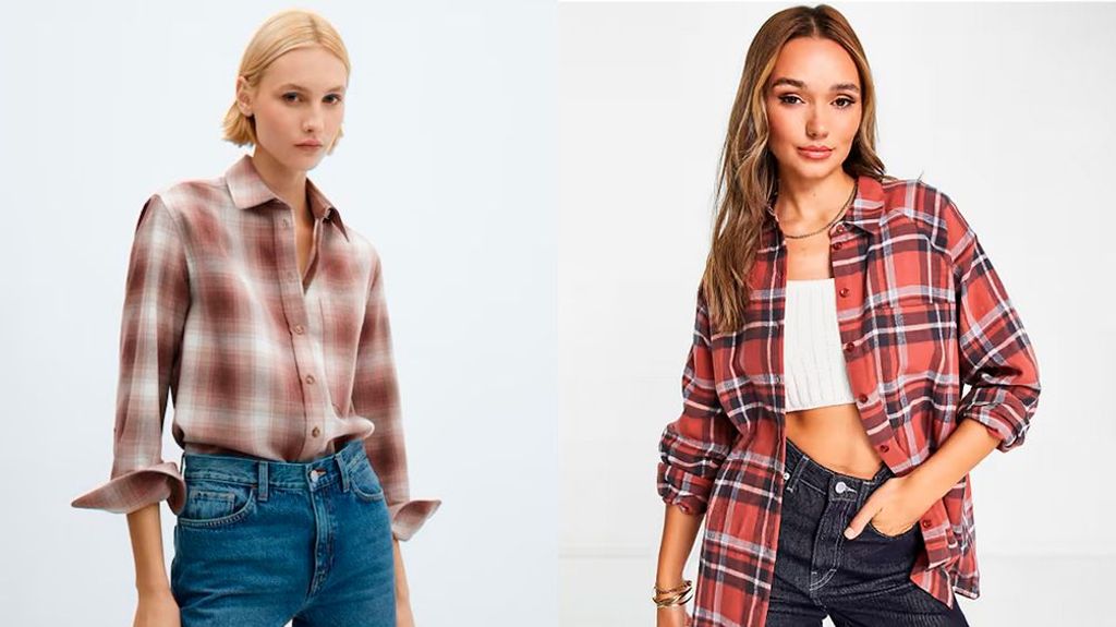 camisas de Mango y Asos