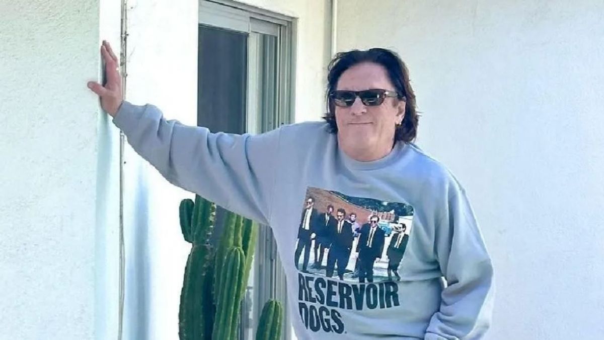 Michael Madsen en una foto de su cuenta en Instagram