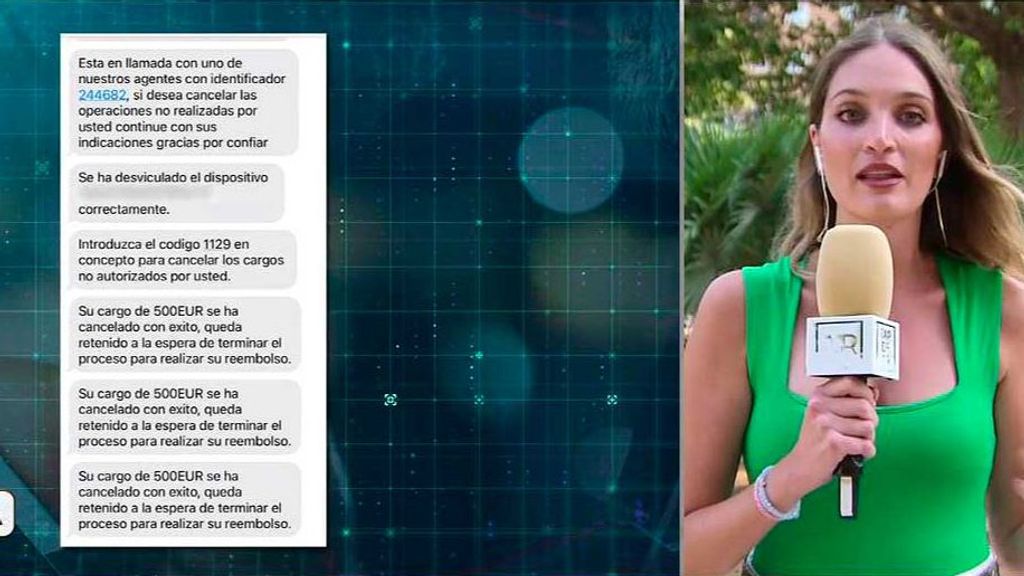 La reportera de 'TardeAR', Nuria Grau, ha sido víctima de una estafa por Bizum