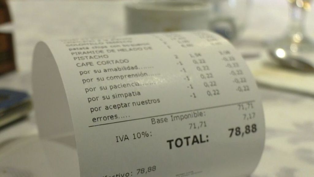 Dos restaurantes andaluces descuentan a sus clientes por ser "amables, simpáticos o pacientes"