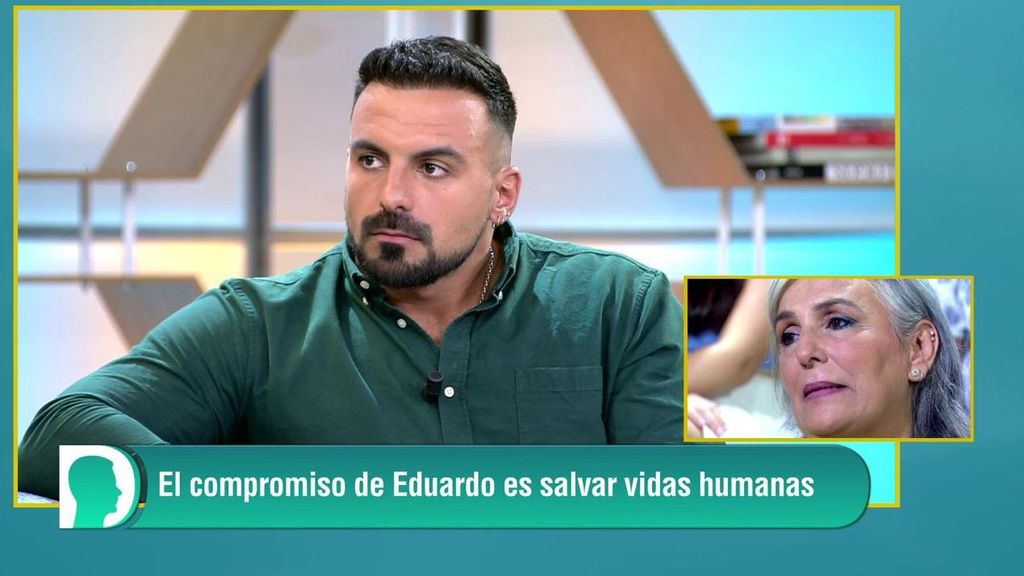 Eduardo dedica su vida a ayudar a los demás: "Es nuestra responsabilidad"