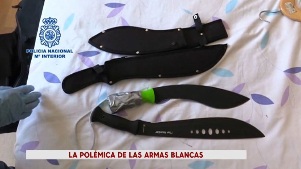 La polémica de las armas blancas en el País Vasco