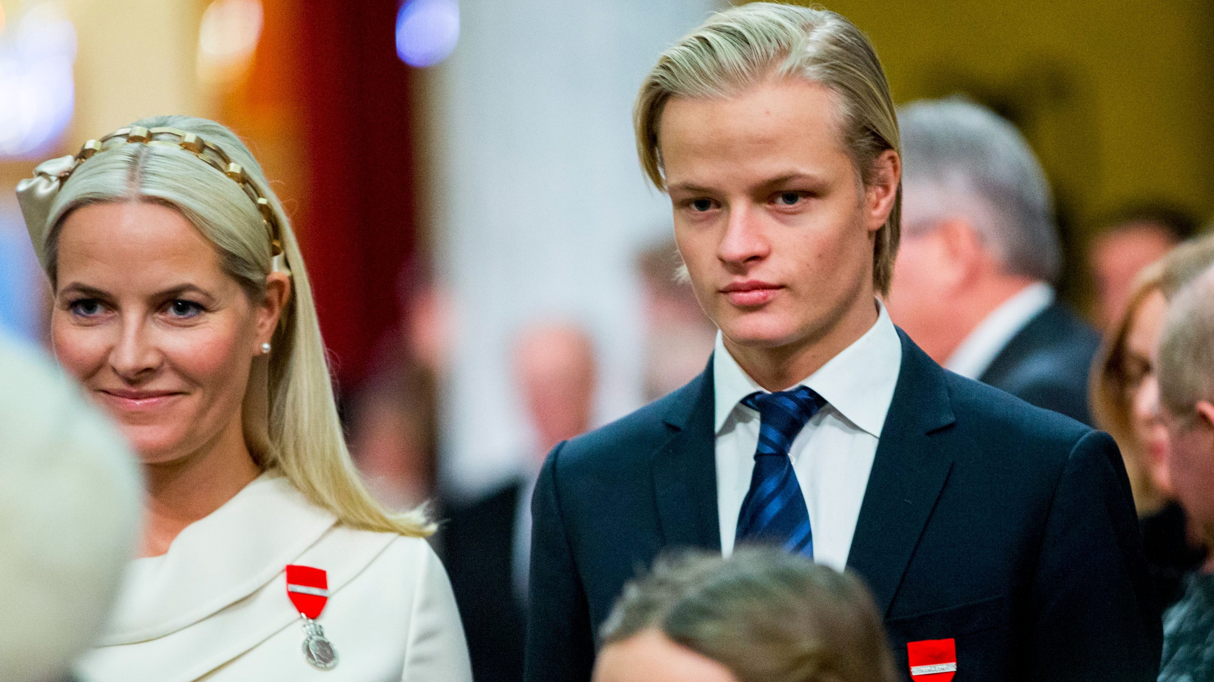 La princesa Mette-Marit y su hijo Marius en una imagen de archivo.