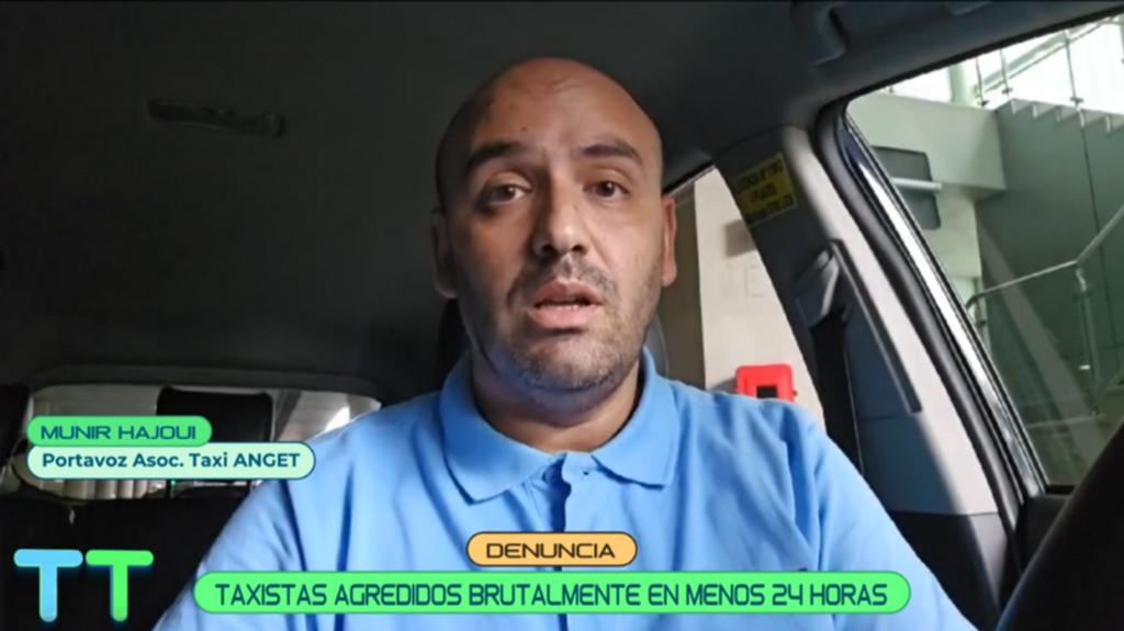 Munir Hajoui, portavoz de la Asociación de Taxis ANGET, en 'Tiempo al tiempo'