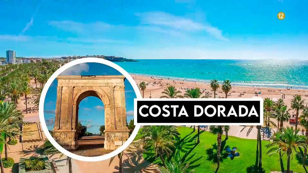 90 kilómetros bañados por el mar: La Costa Dorada en 'Viajeros Cuatro', este miércoles 28 de agosto a las 22.50 h.