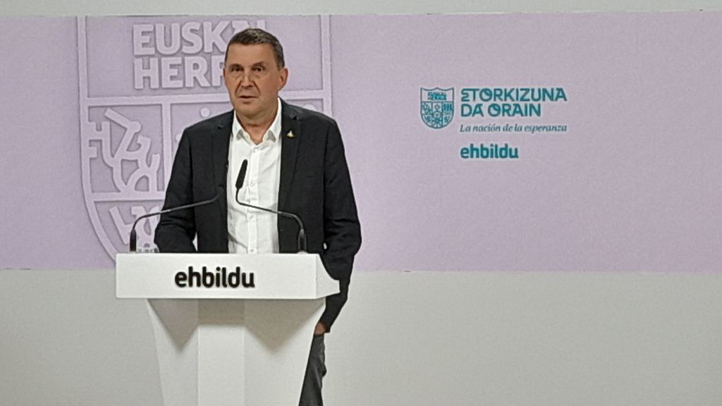 El coordinador general de EH Bildu, Arnaldo Otegi