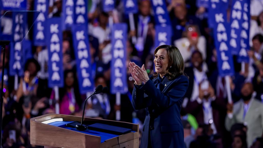 Kamala Harris acepta oficialmente ser candidata demócrata a la Casa Blanca