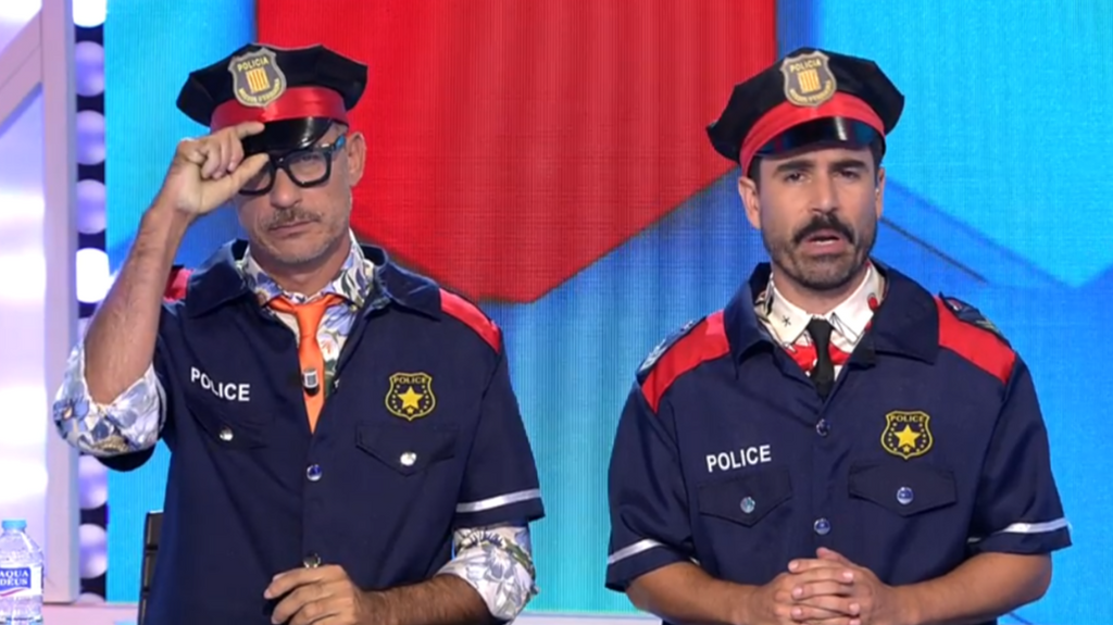 La parodia de los Mossos que dejaron escapar a Puigdemont en 'TEM'