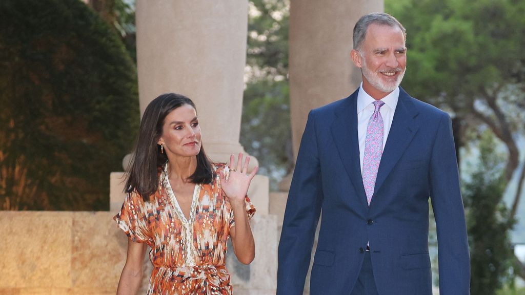 Los reyes Felipe y Letizia el pasado 29 de julio.