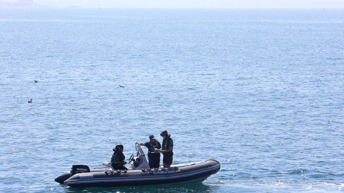 Una embarcación de la Guardia Civil  en Palma de Mallorca, Mallorca