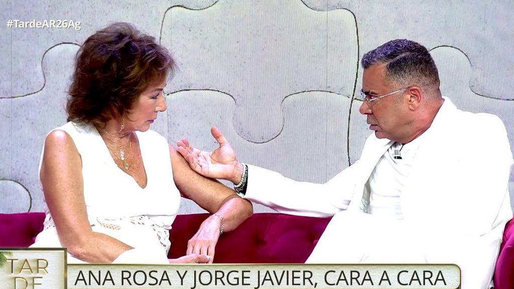 El cara a cara más esperado de Ana Rosa y Jorge Javier: "Te he llegado a odiar mucho"