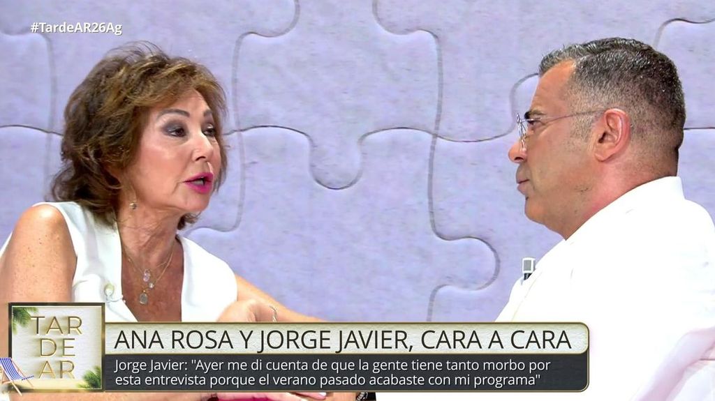 Ana Rosa y Jorge Javier, en 'TardeAR'