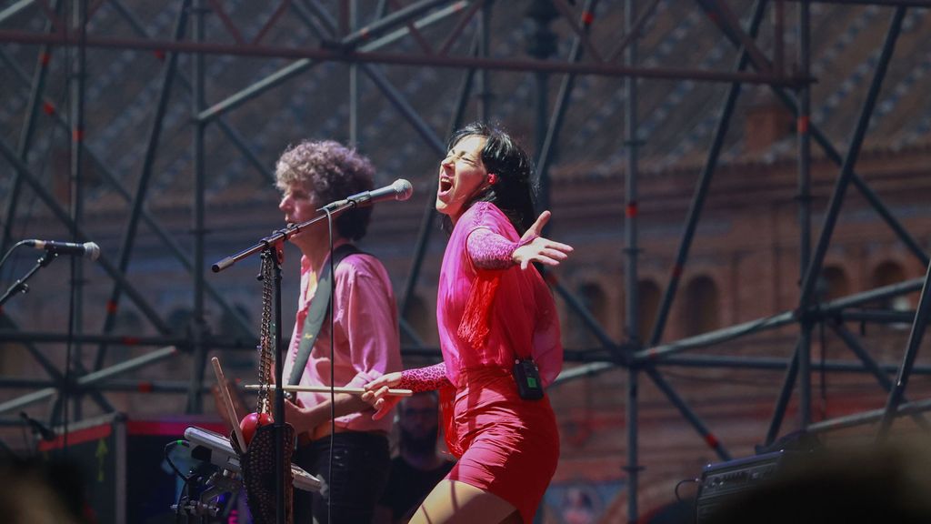 El grupo musical Vetusta Morla durante una actuación en el Icónica Sevilla Fest 2024