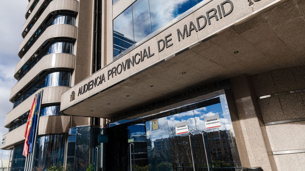 Fachada de la Audiencia Provincial de Madrid