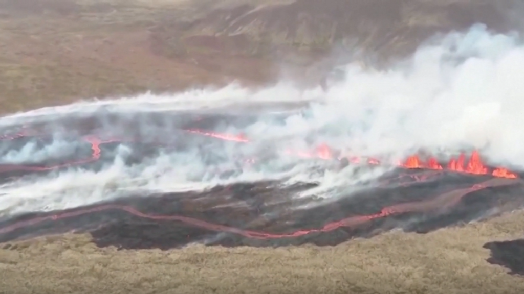 Una nube de dióxido de azufre llega al sur de Europa: la sexta erupción volcánica en Islandia en nueve meses