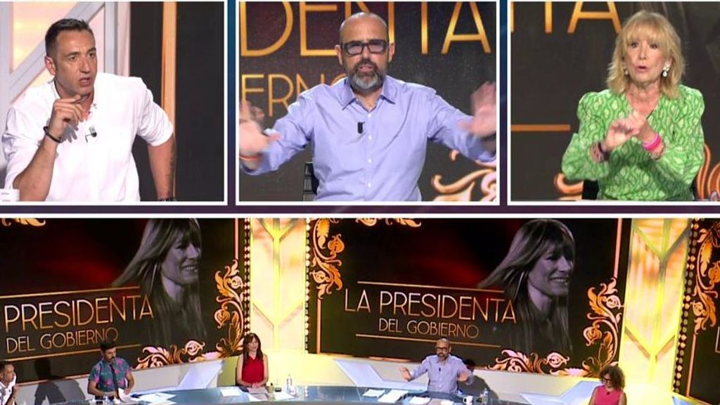 Risto frena la disputa entre Esperanza Aguirre y Emilio Delgado: "Esto no es un debate presidencial"