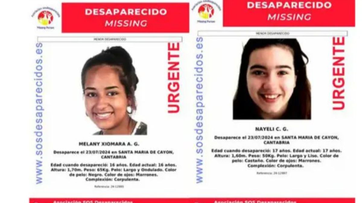 Alerta por Melany y Nayeli