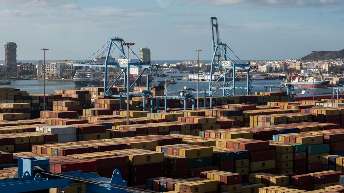 El Puerto de La Luz y de Las Palmas, Gran Canaria, donde se produjo la sanción