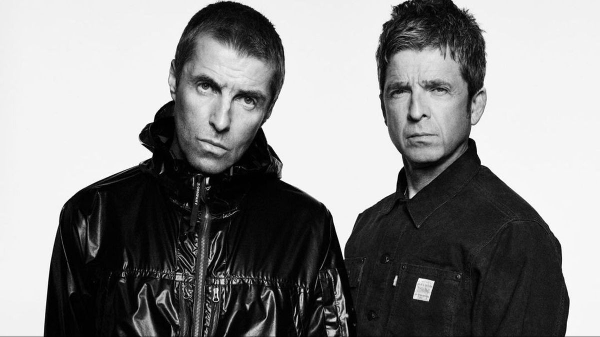 Noel y Liam Gallagher, miembros del grupo Oasis