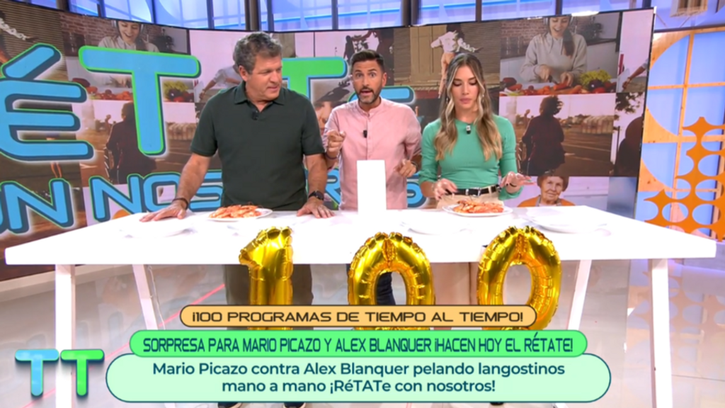 ¡'Tiempo al tiempo' cumple 100 programas!: la sorpresa que Mario Picazo y Alex Blanquer no se esperaban