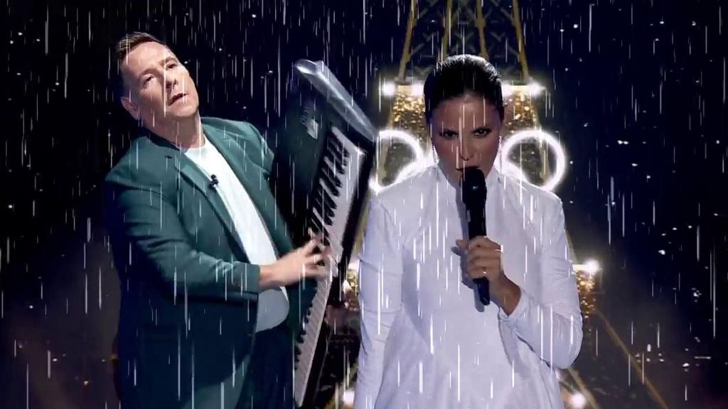 La actuación de Marta Torné como Celine Dion en la noche más olímpica de 'Babylon Show'