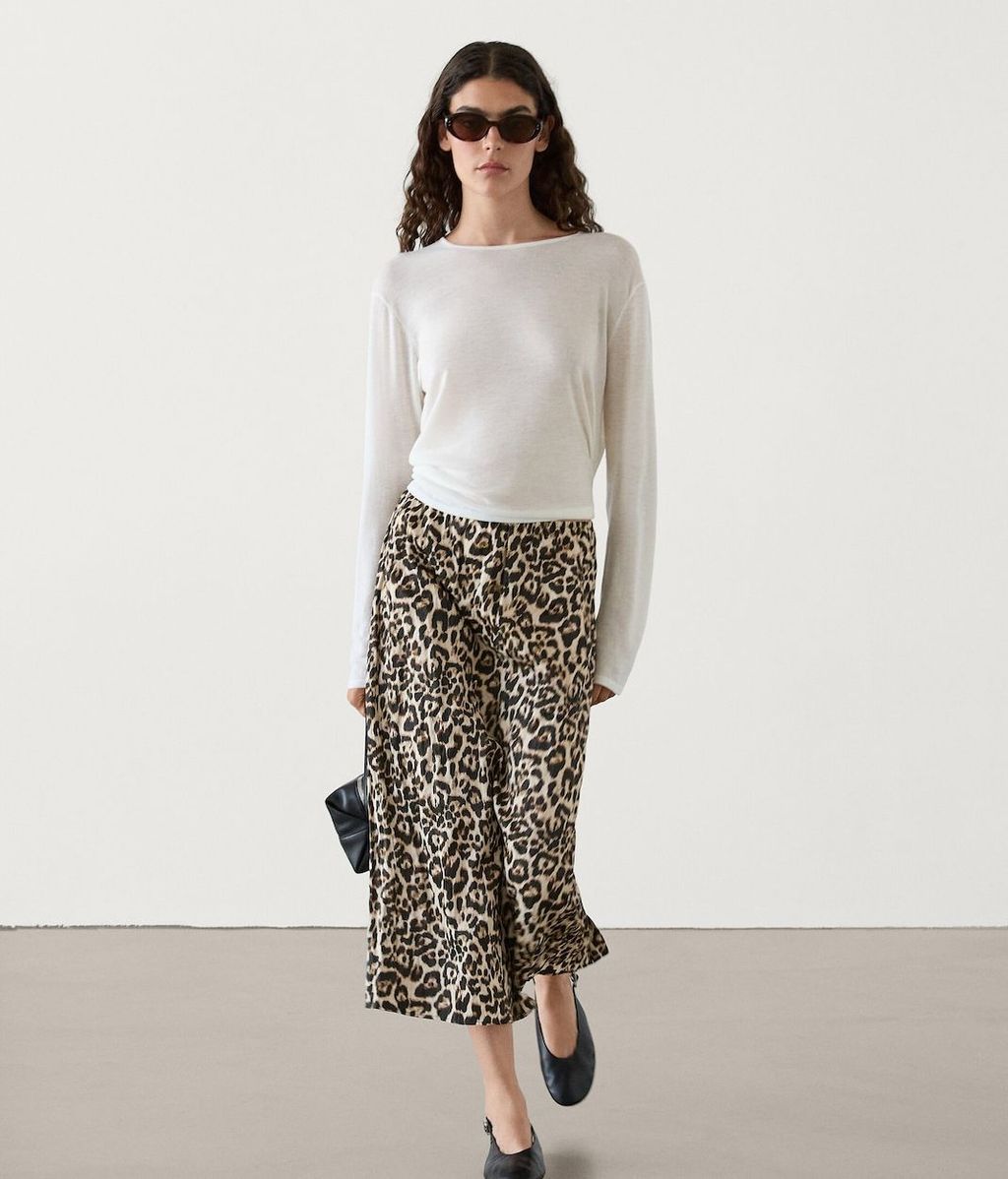 Fald de leopardo de Massimo Dutti