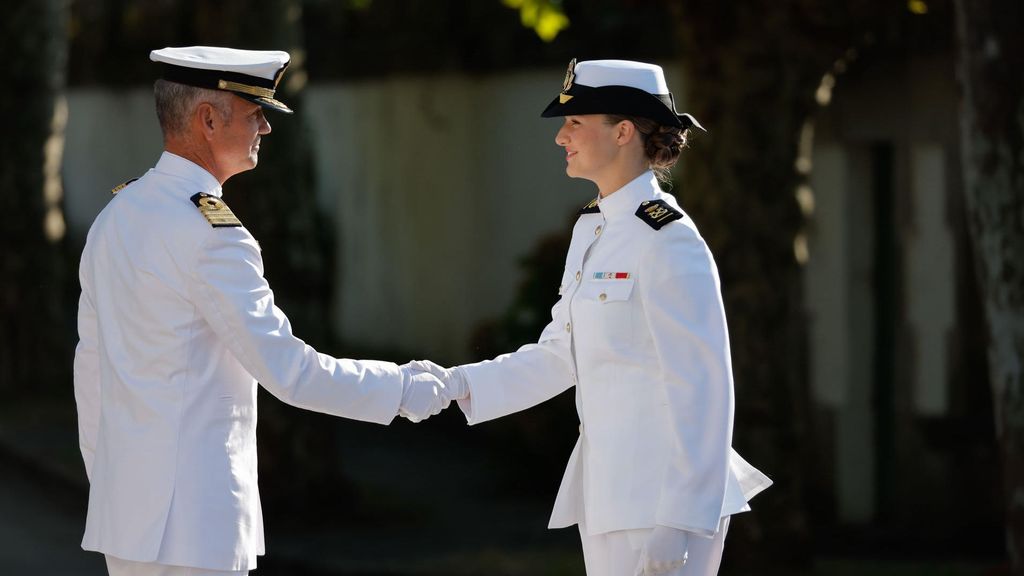 La princesa Leonor ingresa este jueves en la Escuela Naval Militar de Marín, Pontevedra