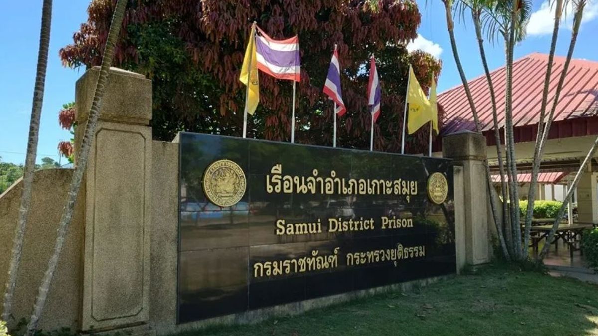 La prisión provincial de Samui es más pequeña y los presos cumplen condenas que no superan los 15 años.