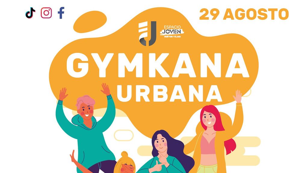 Parte del cartel de la gymkhana urbana