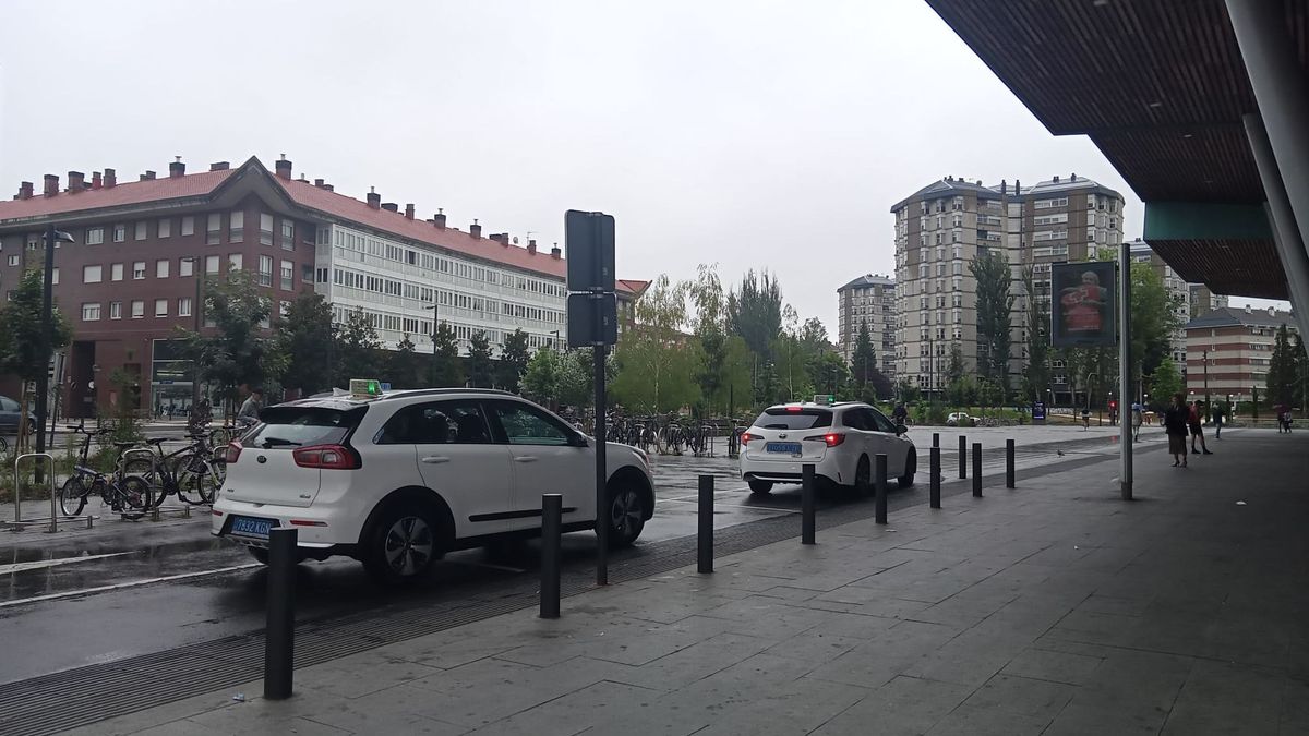 Taxis en la ciudad de Vitoria