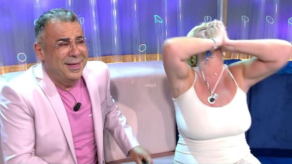 El divertido momento de Jorge Javier y una mujer con su peculiar risa: "Pero ¿qué te pasa?"