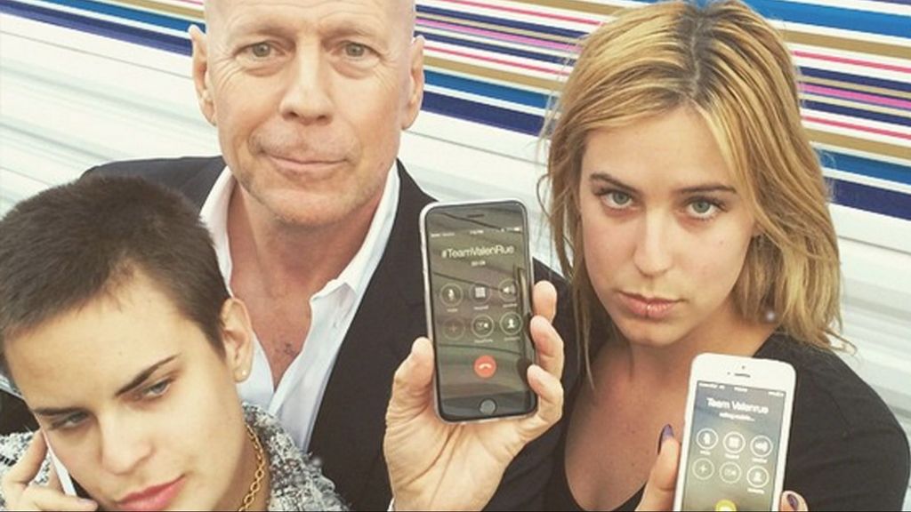 Bruce Willis y sus hijas