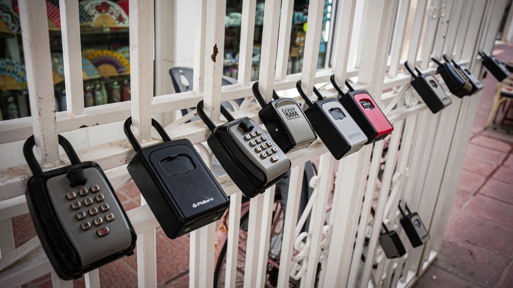 Candados para guardar llaves de pisos turísticos