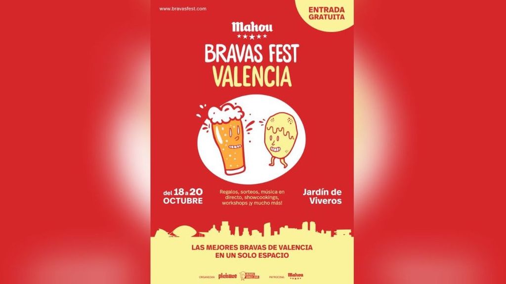 ¿Dónde comer unas bravas de premio? La primera edición del Bravas Fest llegará a Valencia con música y talleres