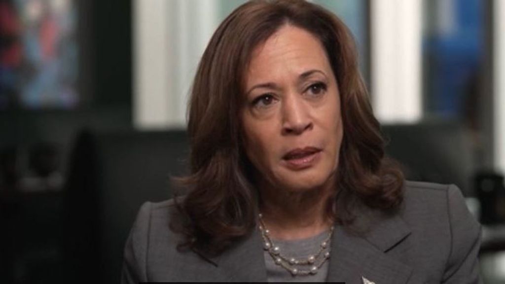 Kamala Harris, en su primera entrevista, se moja en temas de inmigración, economía y Palestina