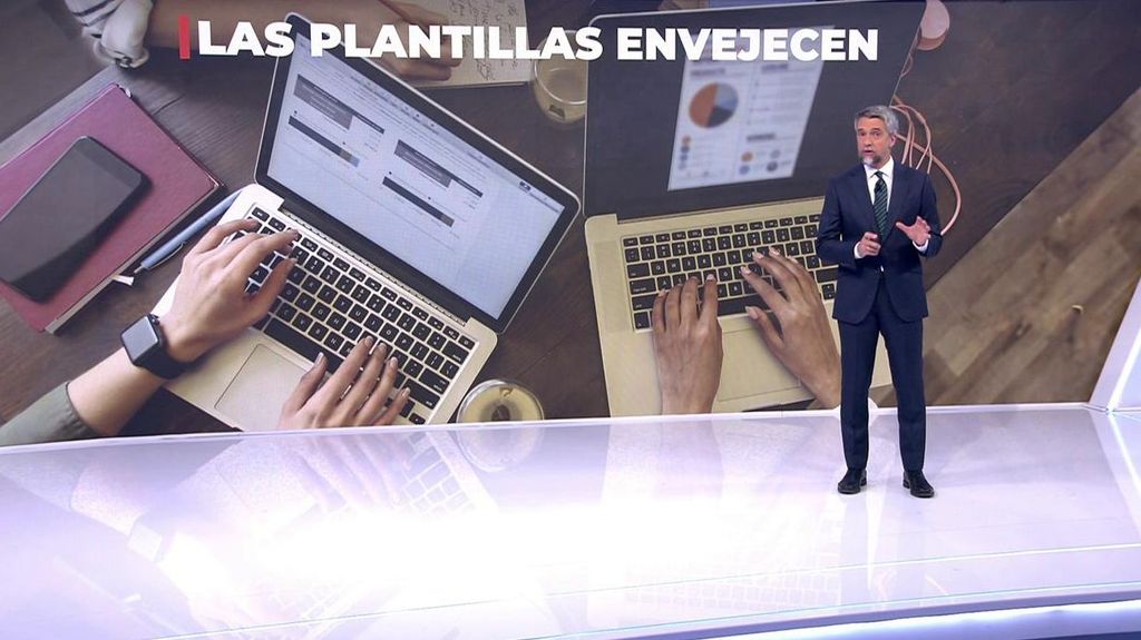 Las plantillas españolas envejecen