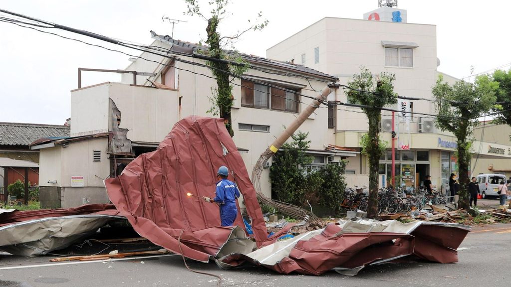 Tifón ‘Shanshan’ en Japón: cuatro muertos, un centenar de heridos y millones de evacuaciones a su paso