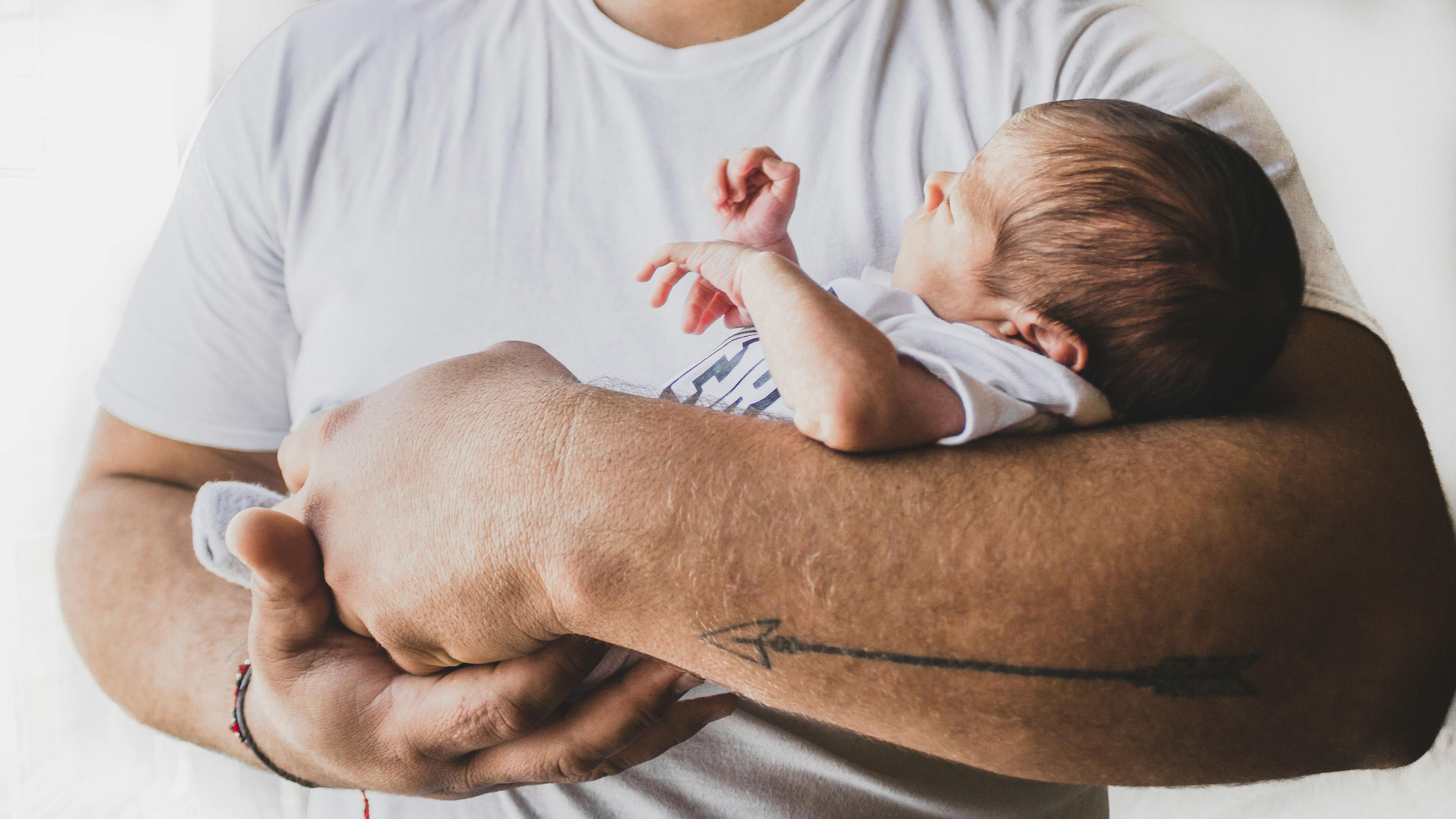 El sobrepeso del padre se hereda. FUENTE: Pexels