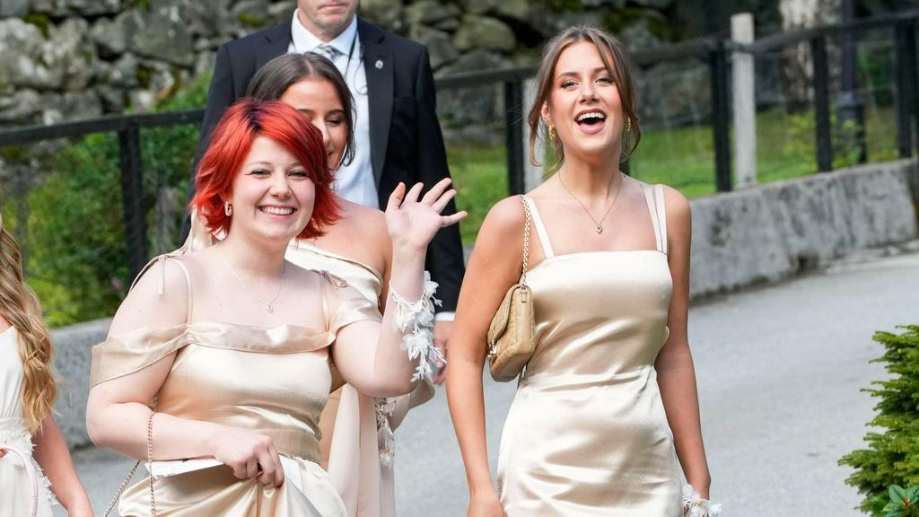 Las tres hijas de Marta Luisa, las claras protagonistas de su boda