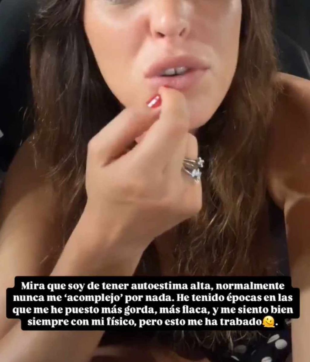 Marta Peñate hablando sobre su diastema