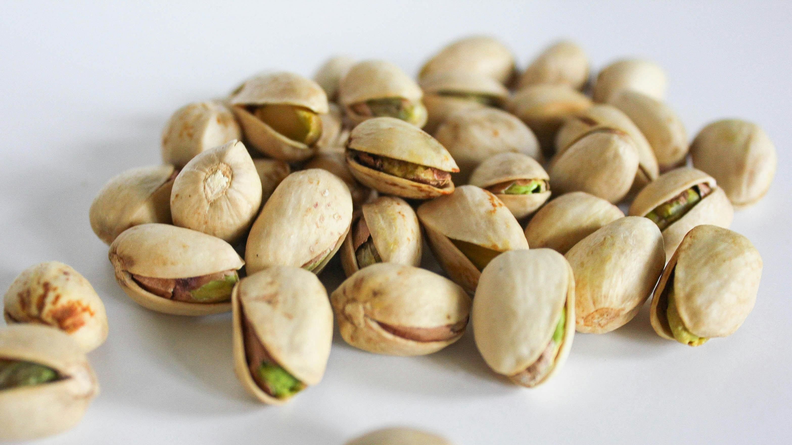 Tpma pistachos crudos y sin sal. FUENTE: Pexels