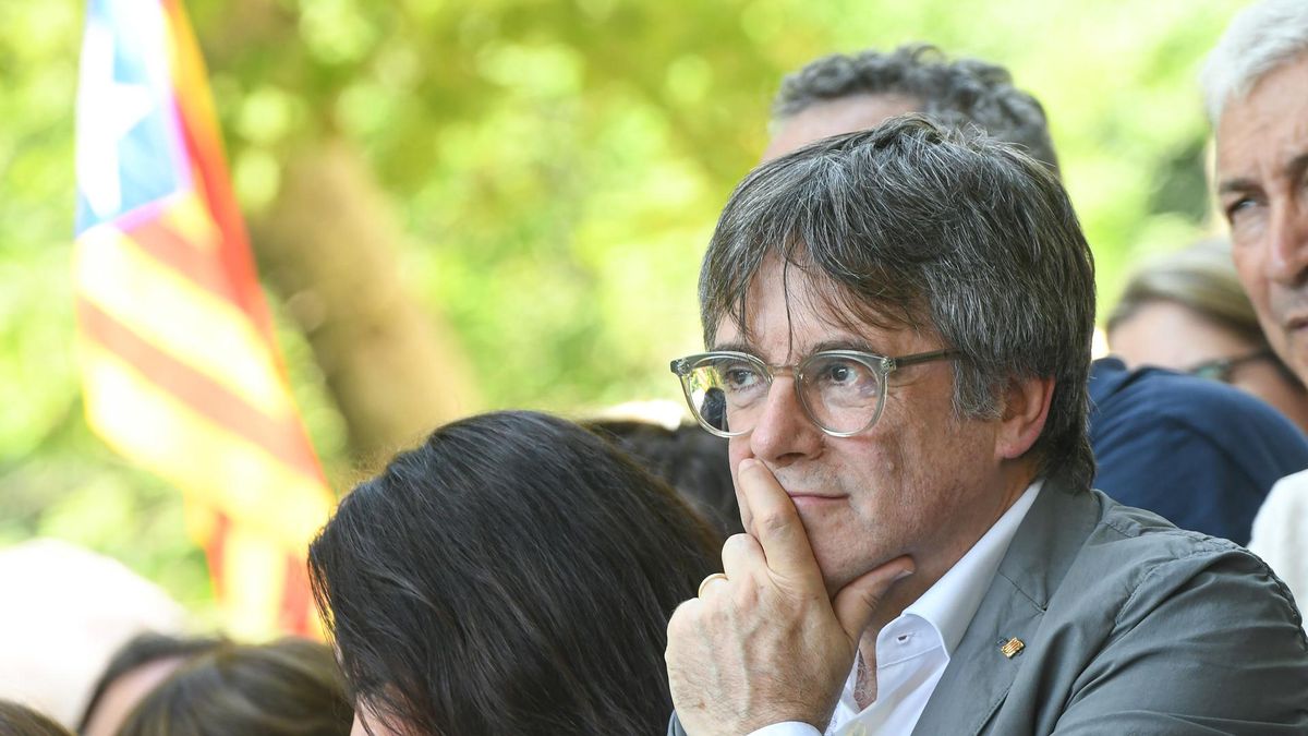 El expresidente Carles Puigdemont el pasado 27 de julio